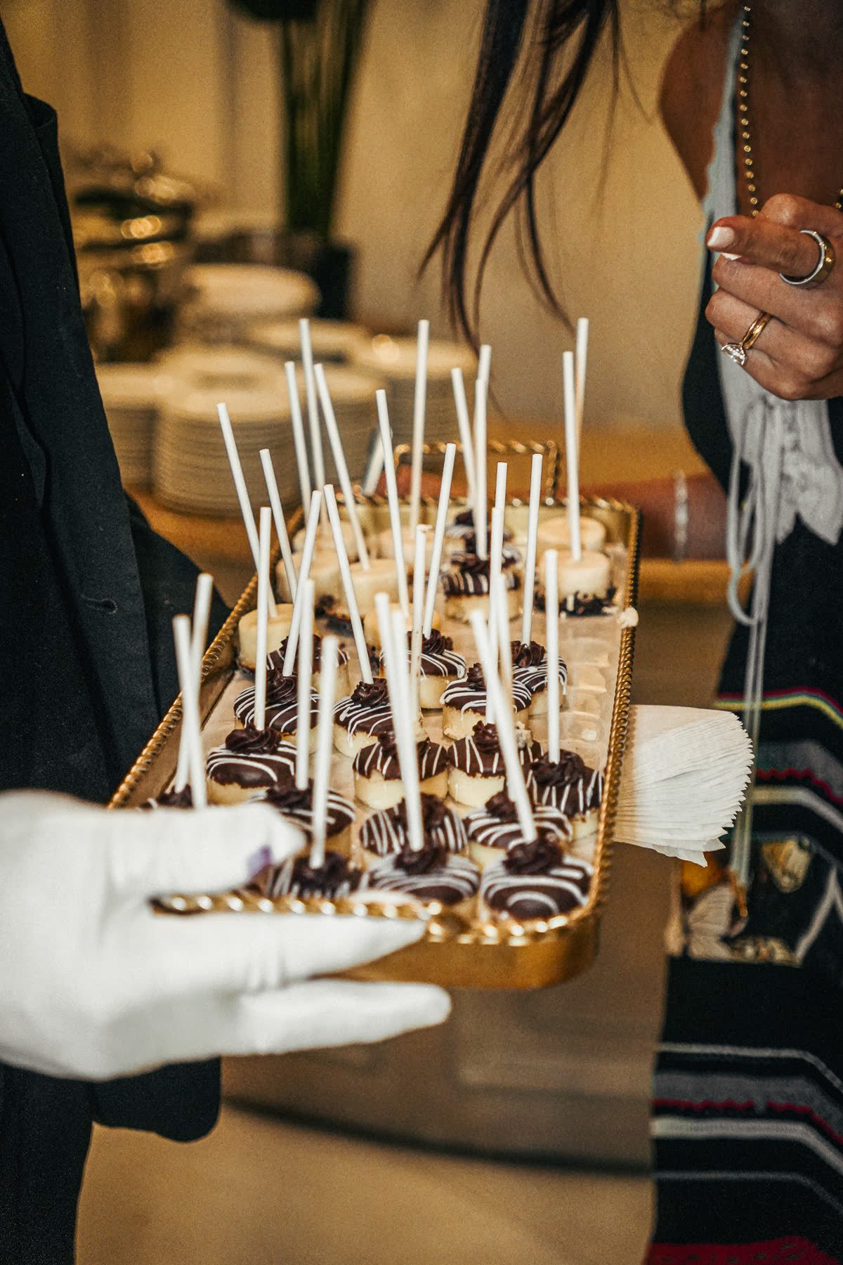 Candlelit service moment at a Northern Valley Affairs event